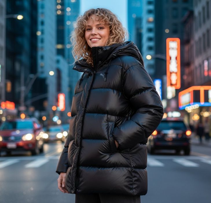 США! Зимові жіночі пуховики Puma Style Down 626491-01 Оригінал! XS-XL