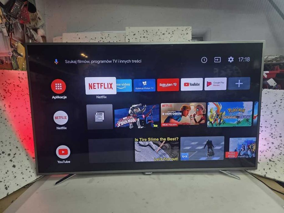 TV LED PHILIPS 55 cali - 4k uhd - ambiliht Android