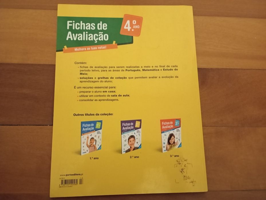 Livro escolar de fichas