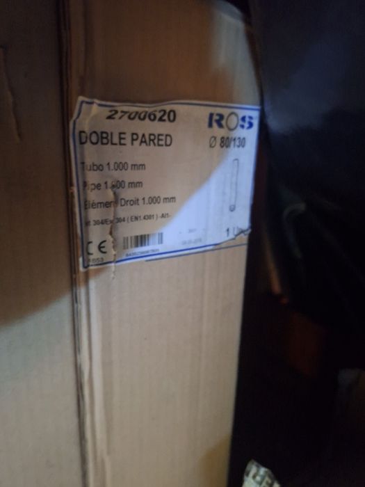 Tubos de isolamento + tubos de PPR + outros acessórios de ventilação - NOVOS e USADOS