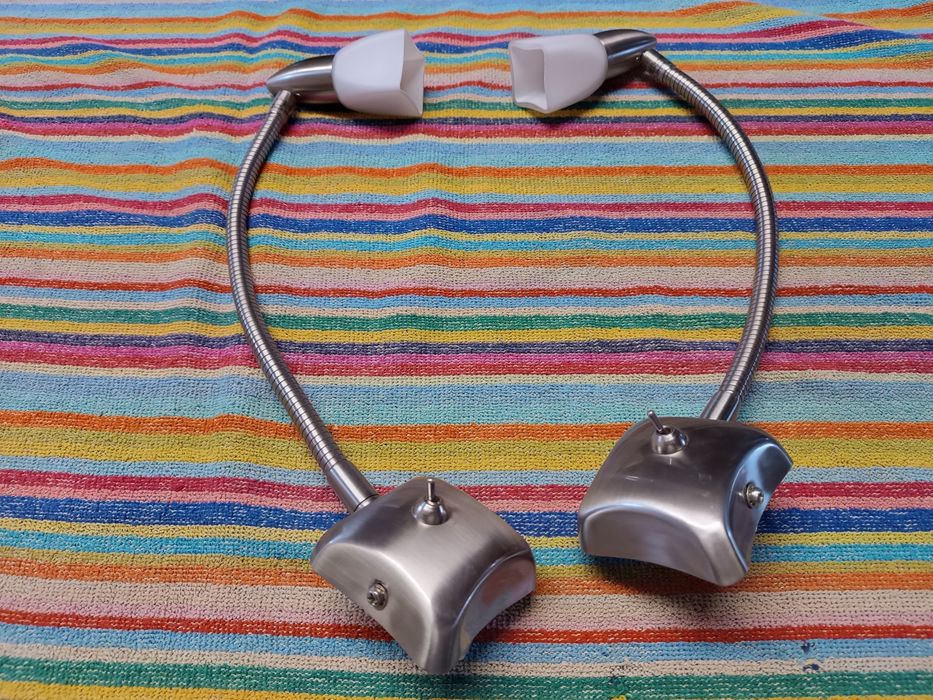 Żyrandol + lampki nocne nad łóżko