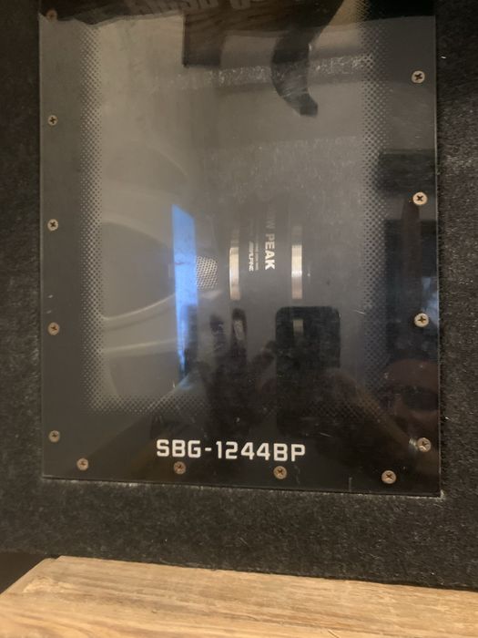 Subwoofer Alpine SBG-1244BP