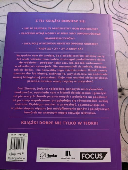 Śmiech ma po matce Carl Zimmer