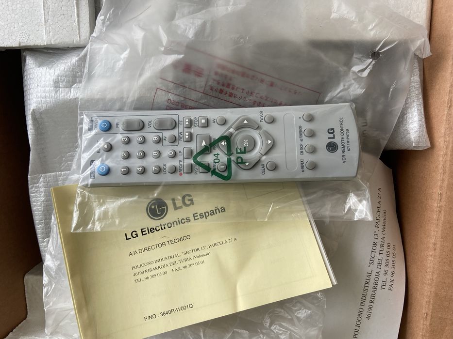 Video gravador LG
