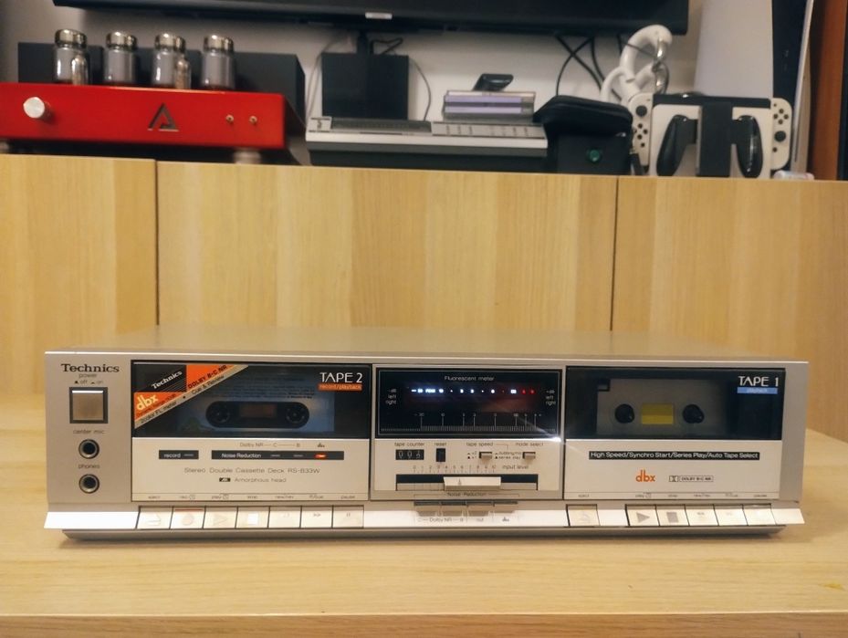 Technics RS B33W - Deck magnetofon kasetowy