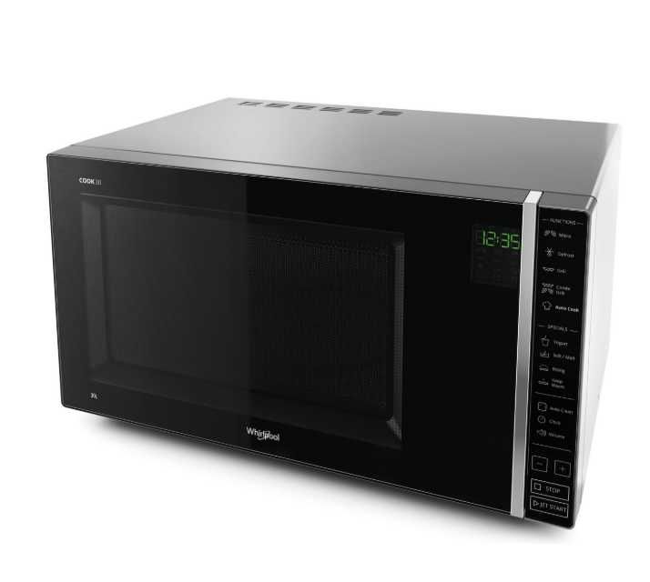 Microondas de Balcão 900W 30 MWP 303 SB (Cinzento) - WHIRLPOOL