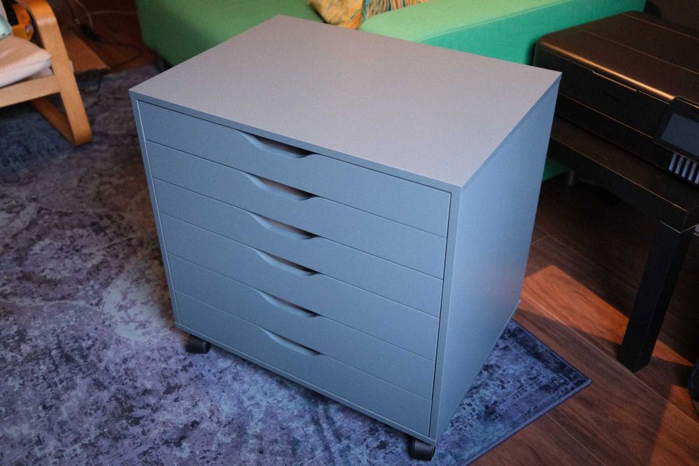 Bloco Gavetas IKEA ALEX 504.834.49 – Edição 2022 – Cinza Descontinuado