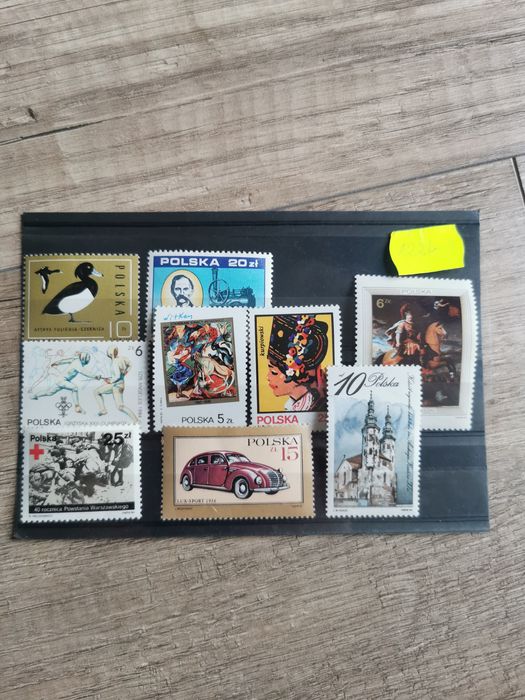 Zestaw znaczków polskich PRL