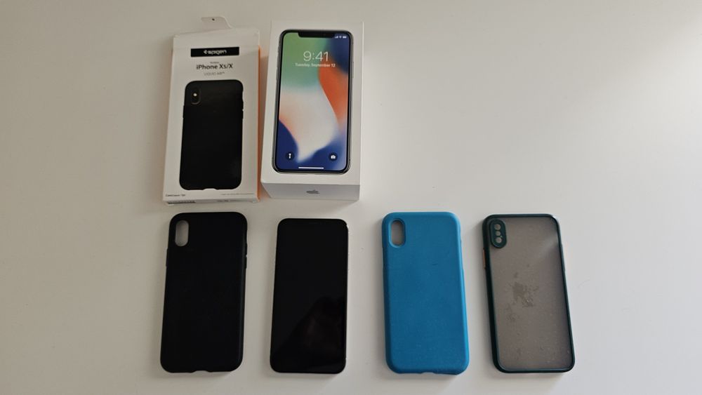 iPhone X 64gb  c/ capas