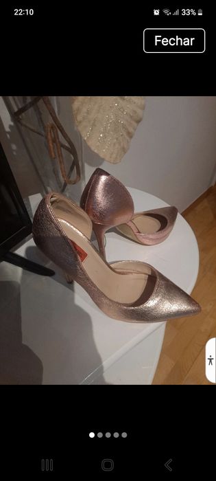 Sapato tam 39 London Rebel novo