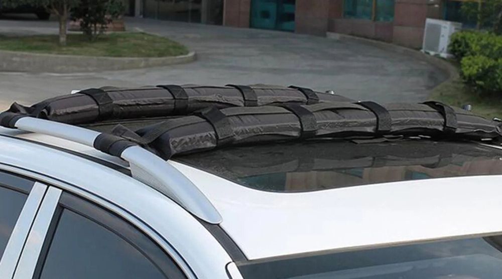 Barras universais Tejadilho almofadas racks