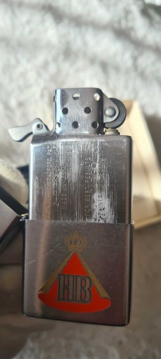 Zapalniczka Zippo HB 1980r. Dwustronna