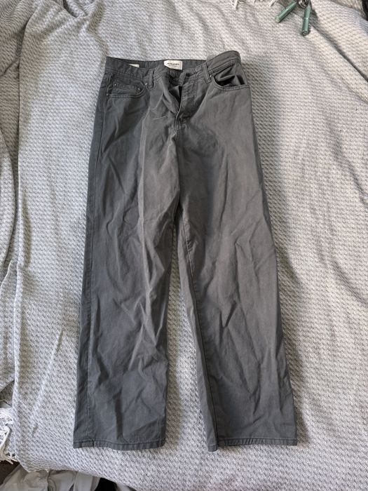 штани Jack & Jones Wide W29/L30 графітові, оригінал