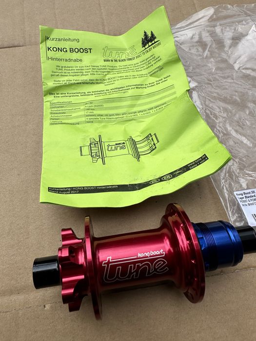 Nowa piasta TUNE Kong Boost 12x148 32H Sram XD 11/12s