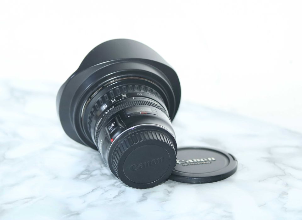 Lente / Objetiva da Canon 20mm 35mm Ultrasonic