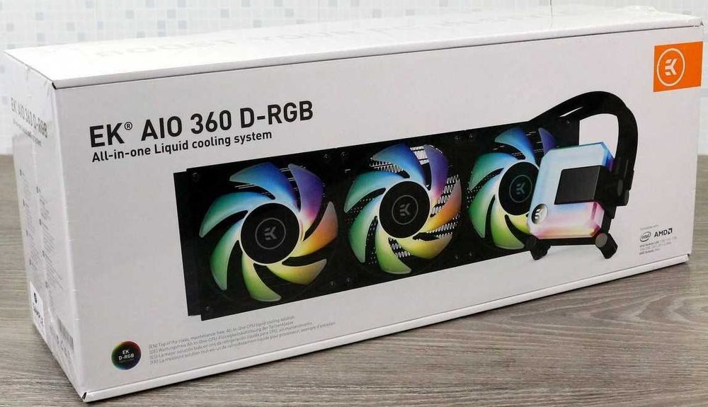 Продаэться нова перевірена EKWB EK-AIO 360 D-RGB