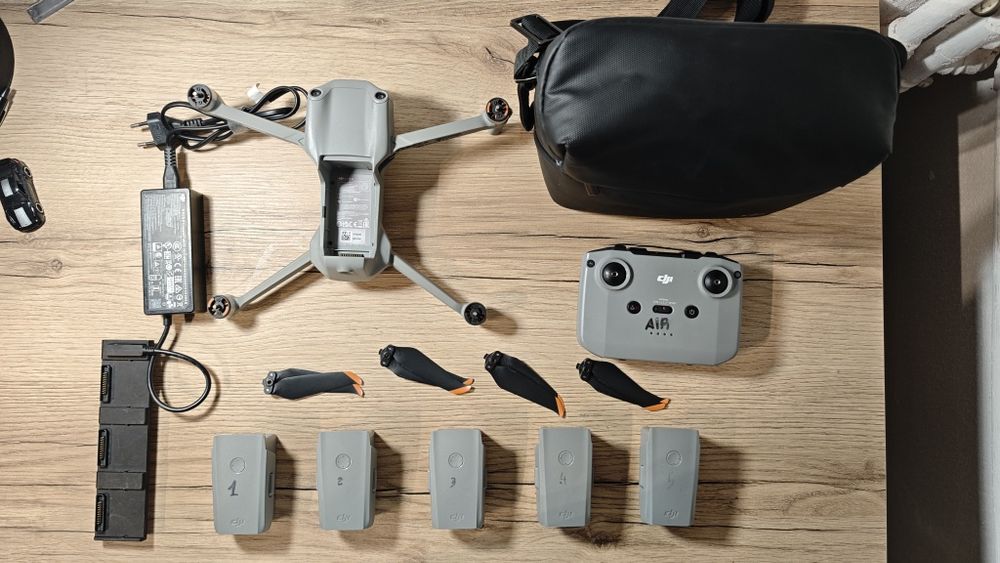 Drone Dji Air 2S Kit Fly More Completo 5 Baterias