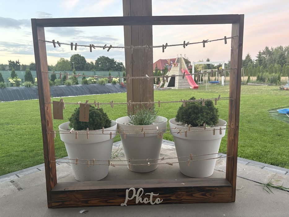 Rama na zdjęcia instax, wesele, ksiega gości