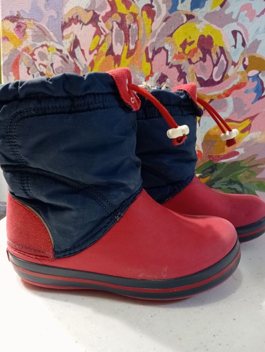 сапожки крокс комфортні тепли С12