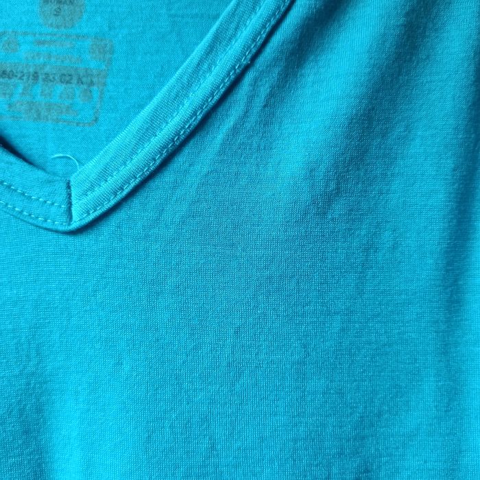 Devold breeze S wełnaina koszulka / bluzeczka w serek / 100% wełna mer