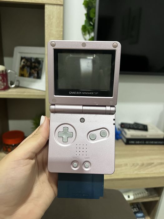 Nintendo Game Boy Advance SP + Pokemon blue em ingles