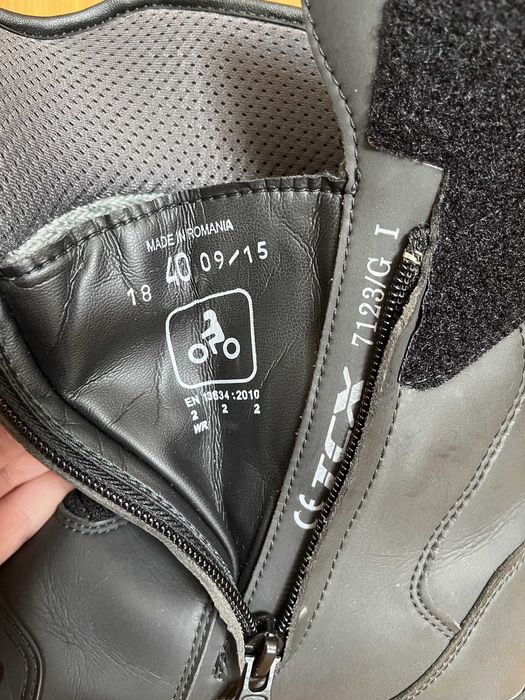 Botas de motociclismo TCX - Tam 40