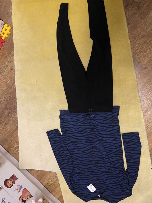 Komplet leginsy bluzka/tunika