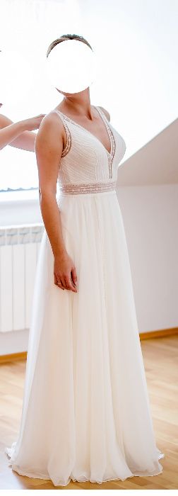 Suknia ślubna offwhite