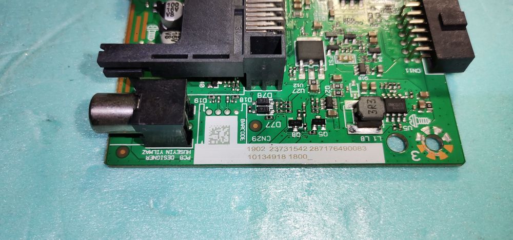 Mainboard vestel 17MB140TC 2 3 7 3 1 5 4 2