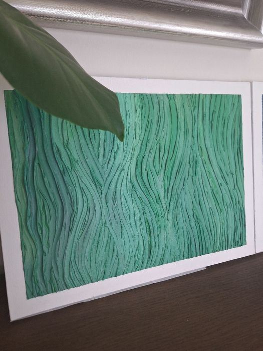 Pintura textura acrílico no. 1
