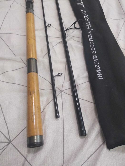Shimano Aerocast 2.7 м спиннинг для щуки , окуня и др. тест 15-40