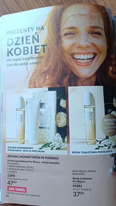 Zestaw  prezentowy Pur Blanca od avon