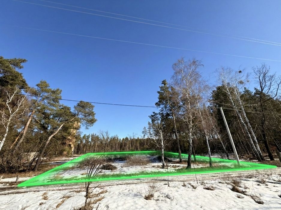 7.7сот з виходом в ліс, вздовж комунікацій, недалеко рибний канал