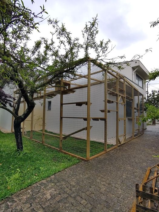 Parque exterior para gatos / Catio / CatCage / Casa para gatos