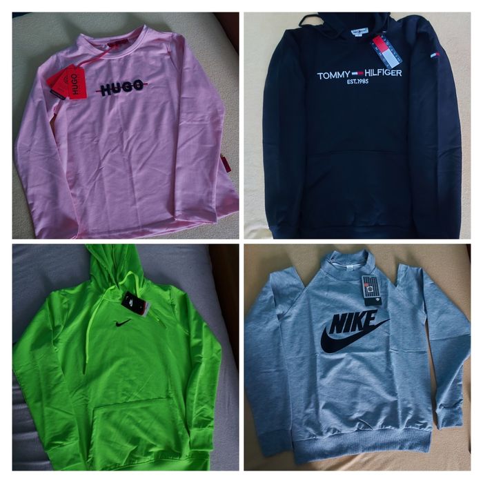 Bluzy premium damskie i męskie.  Od S do XXL