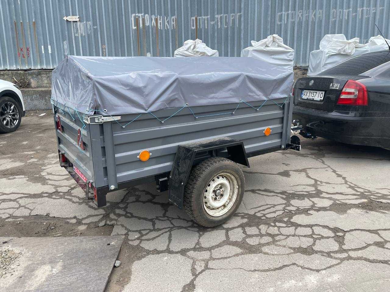 Прицеп для авто 2.1 х 1.3 м. Одноосний. 750 кг. Причеп легковий: 19 700 ...