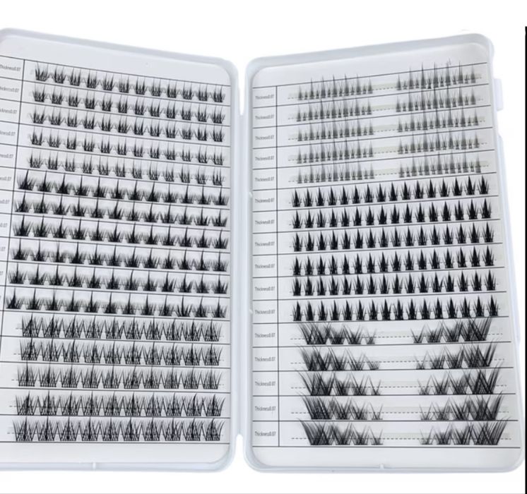 Читайте опис ,пучкові вії для самостійного нарощення