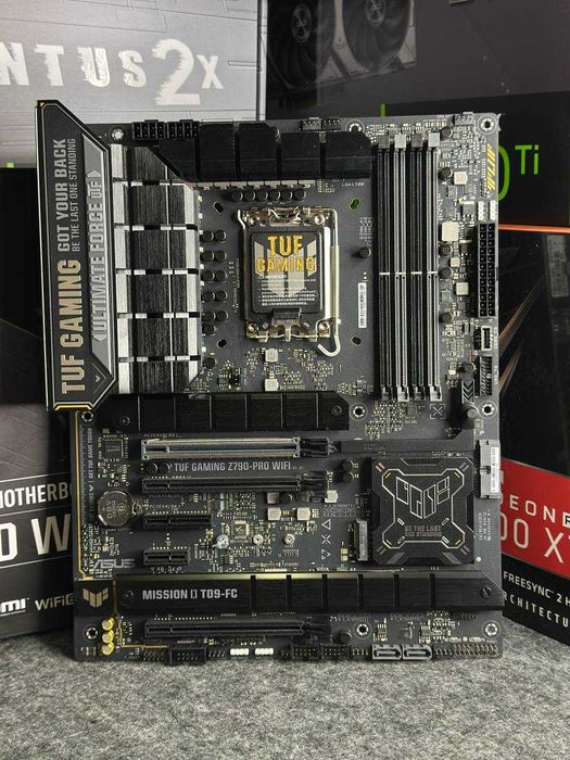 Материнська плата ASUS TUF Gaming Z790-Pro WiFi DDR5 | ПОВНИЙ КОМПЛЕКТ | Гарантія 90 днів