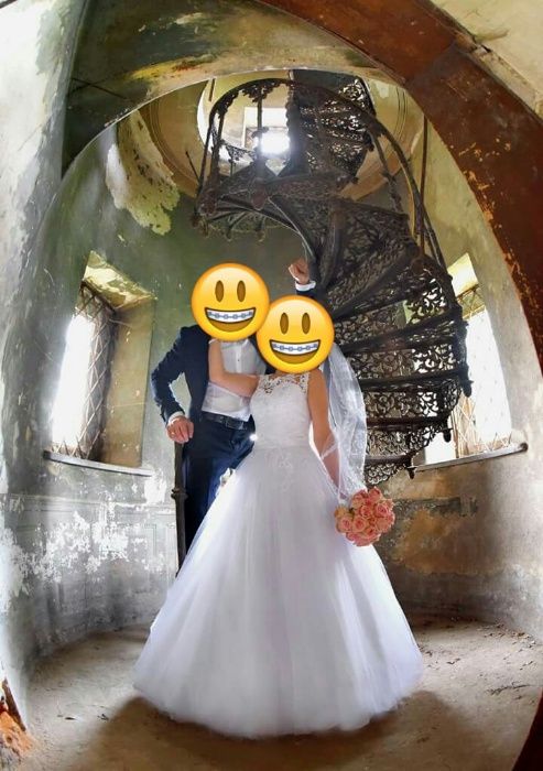 Przepiękna suknia ślubna