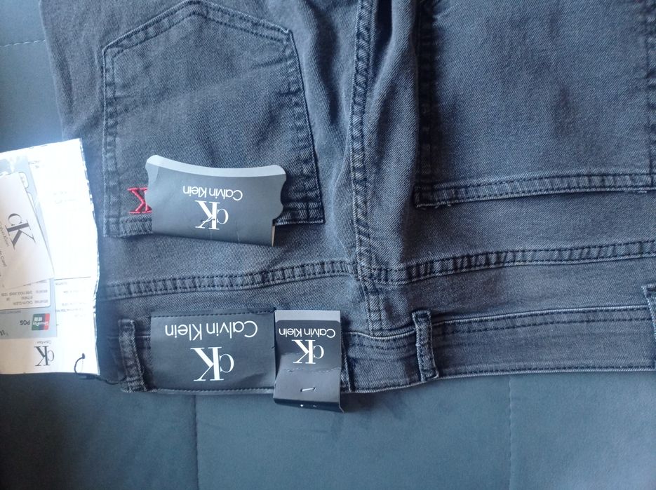 Spodnie męskie Calvin Klein slim