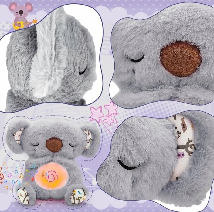 Nowy szumiący miś przytulanka Koala