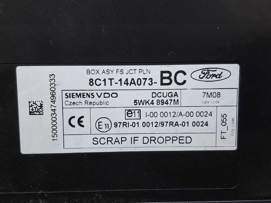 Módulo BCM FORD Transit Chassis