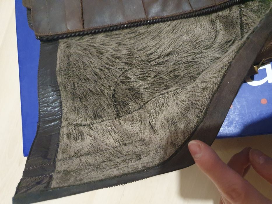 Skórzane ocieplane kozaki damskie Bayla rozm. 39