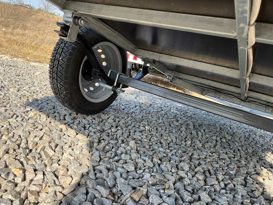 Причіп до легкового авто ПАЛИЧ 1,26 х 2,15м 40см борт оцинкований