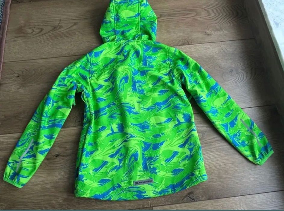 Alpine Pro 140 Softshell kurtka bluzaseledynowy- niebieski