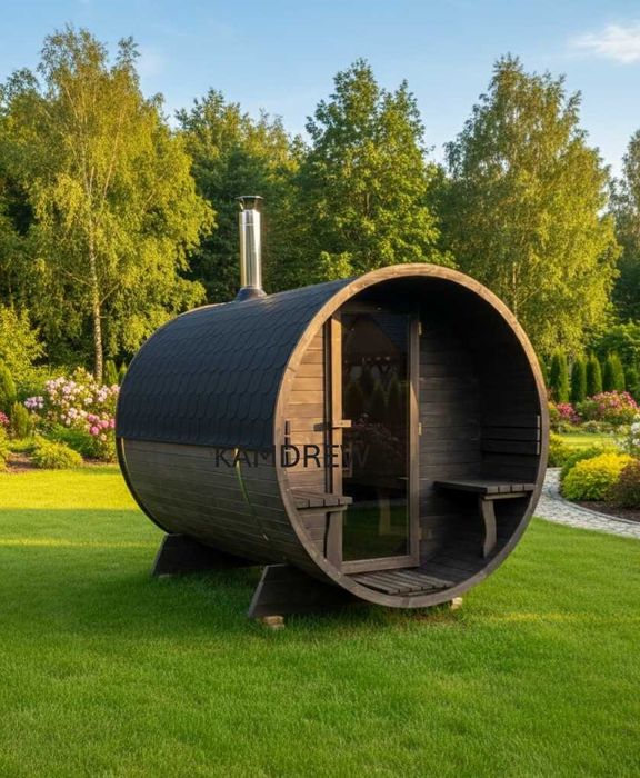 Sauna beczka 240cm