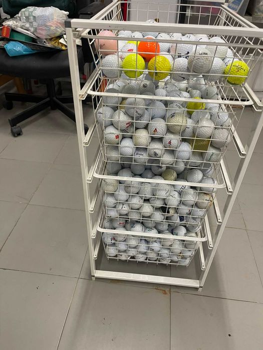 Lote +400 bolas golfe profissionais – Titleist, Callaway, Srixon, Nike
