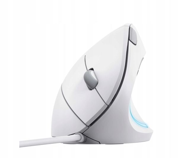 outlet myszka przewodowa ergonomiczna trust 25133 sensor optyczny 1600dpi