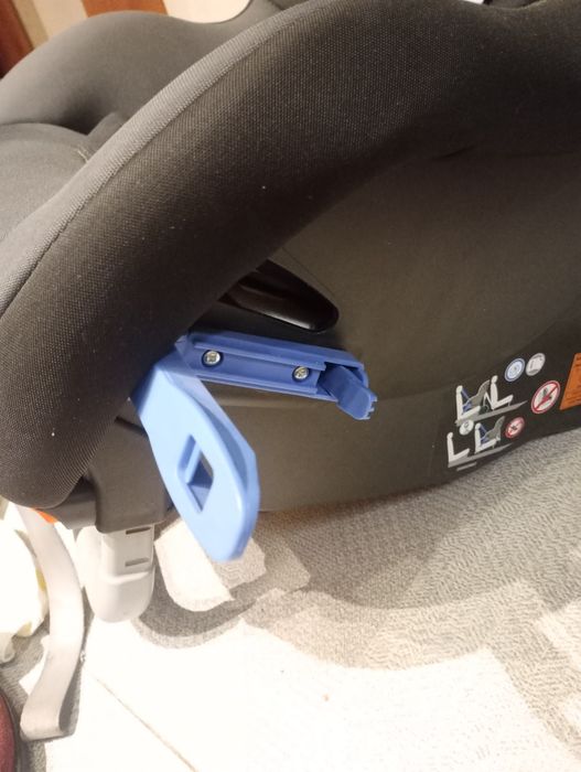 KATOWICE Fotelik RWF Britax MAX WAY Plus tyłem Storm Grey