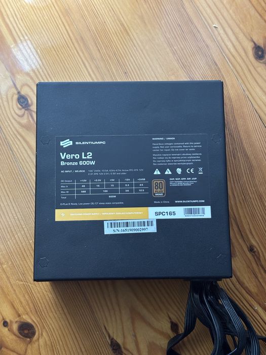 Zasilacz SilentiumPC Vero L2 Bronze 600W